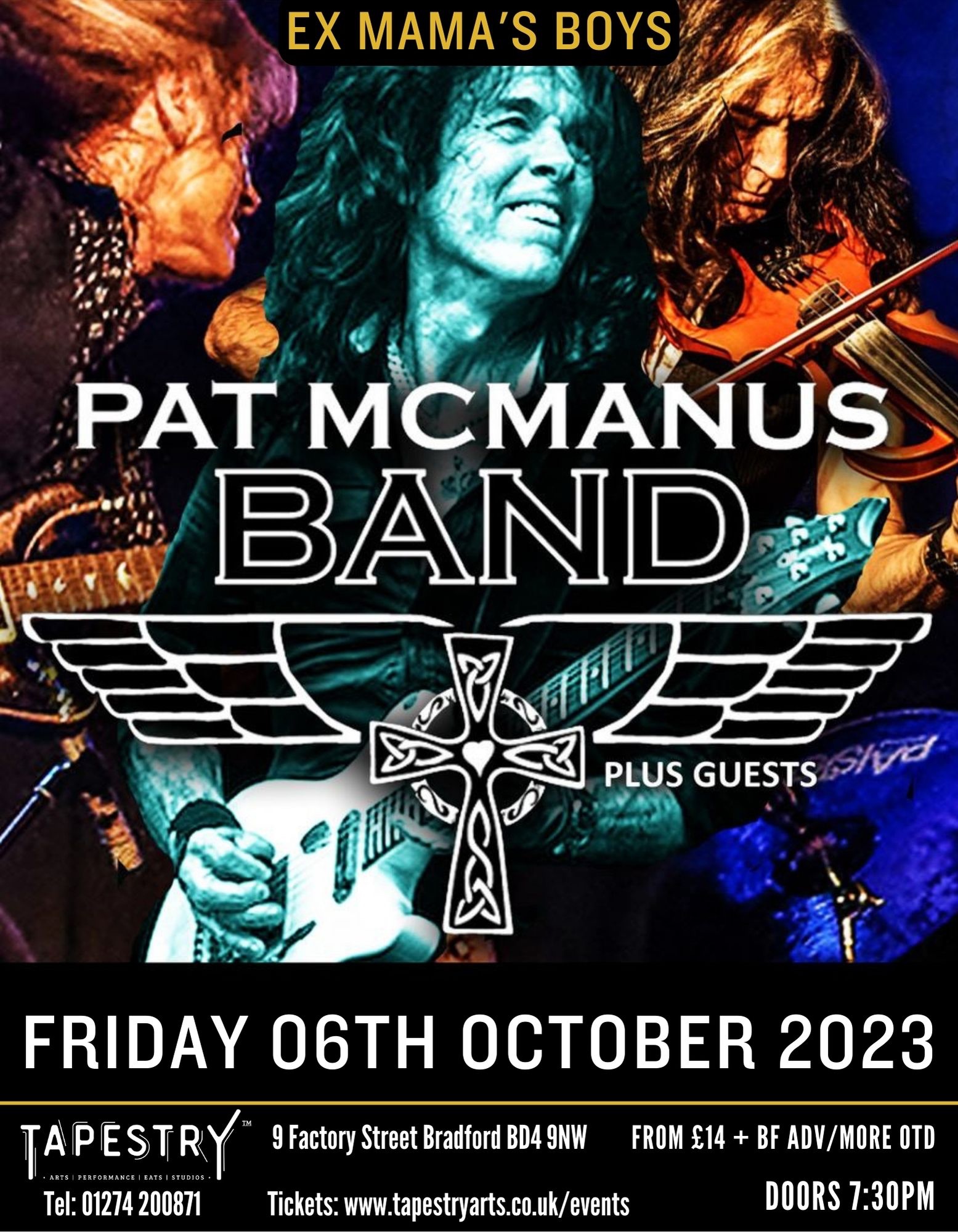 Pat McManus Band (Mama’s Boys)