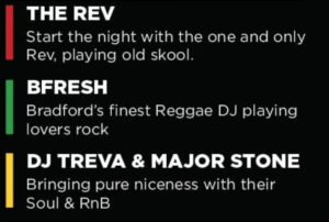 Reggae Bradford December xmas christmas Audrey railway