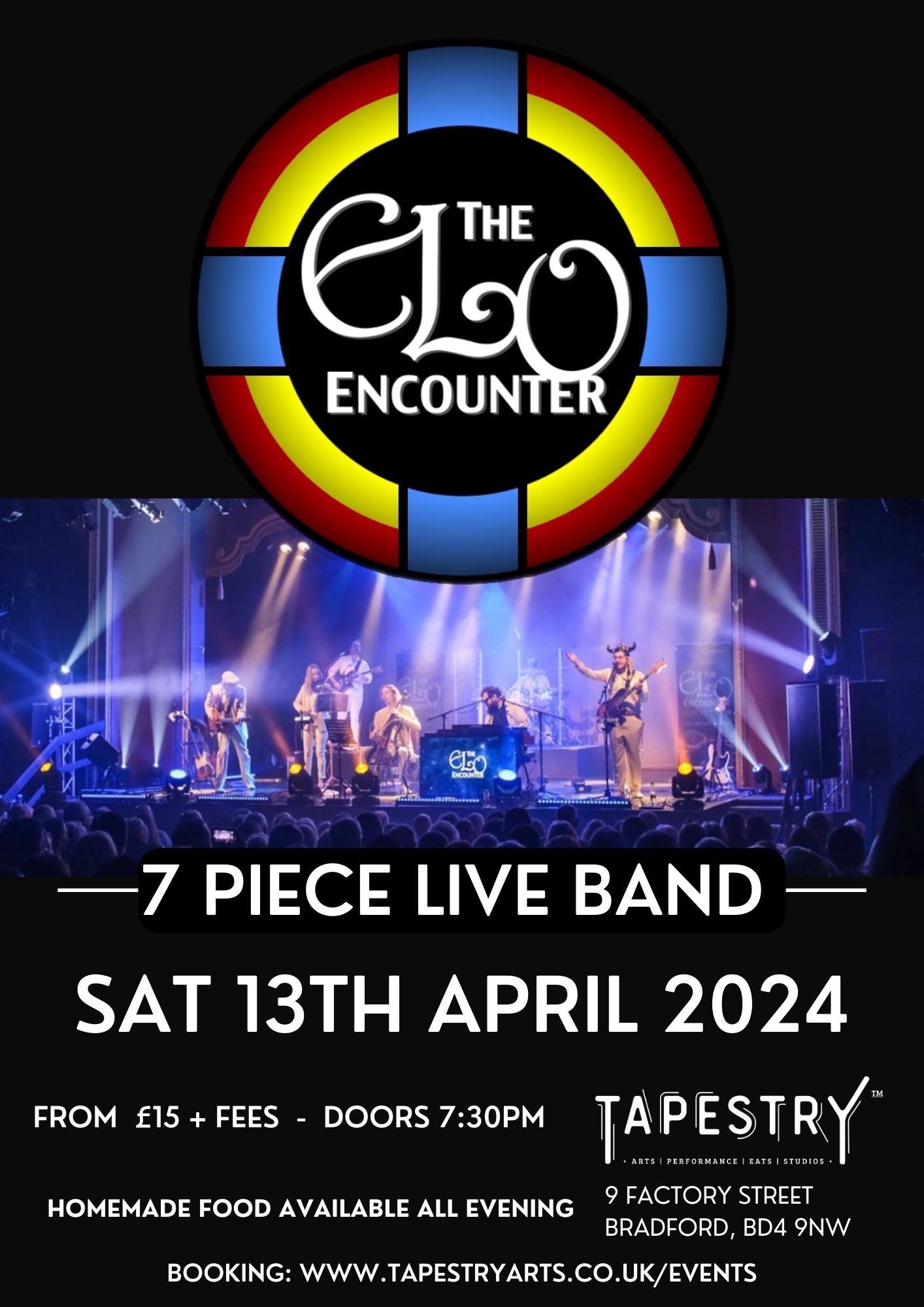 ELO Tribute, Bradford, Electric Light Orchestra live band