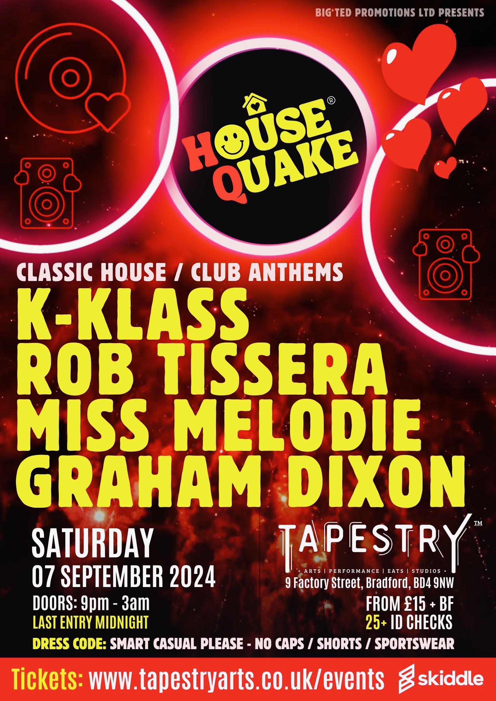 HouseQuake – Club Classics & House Anthems!