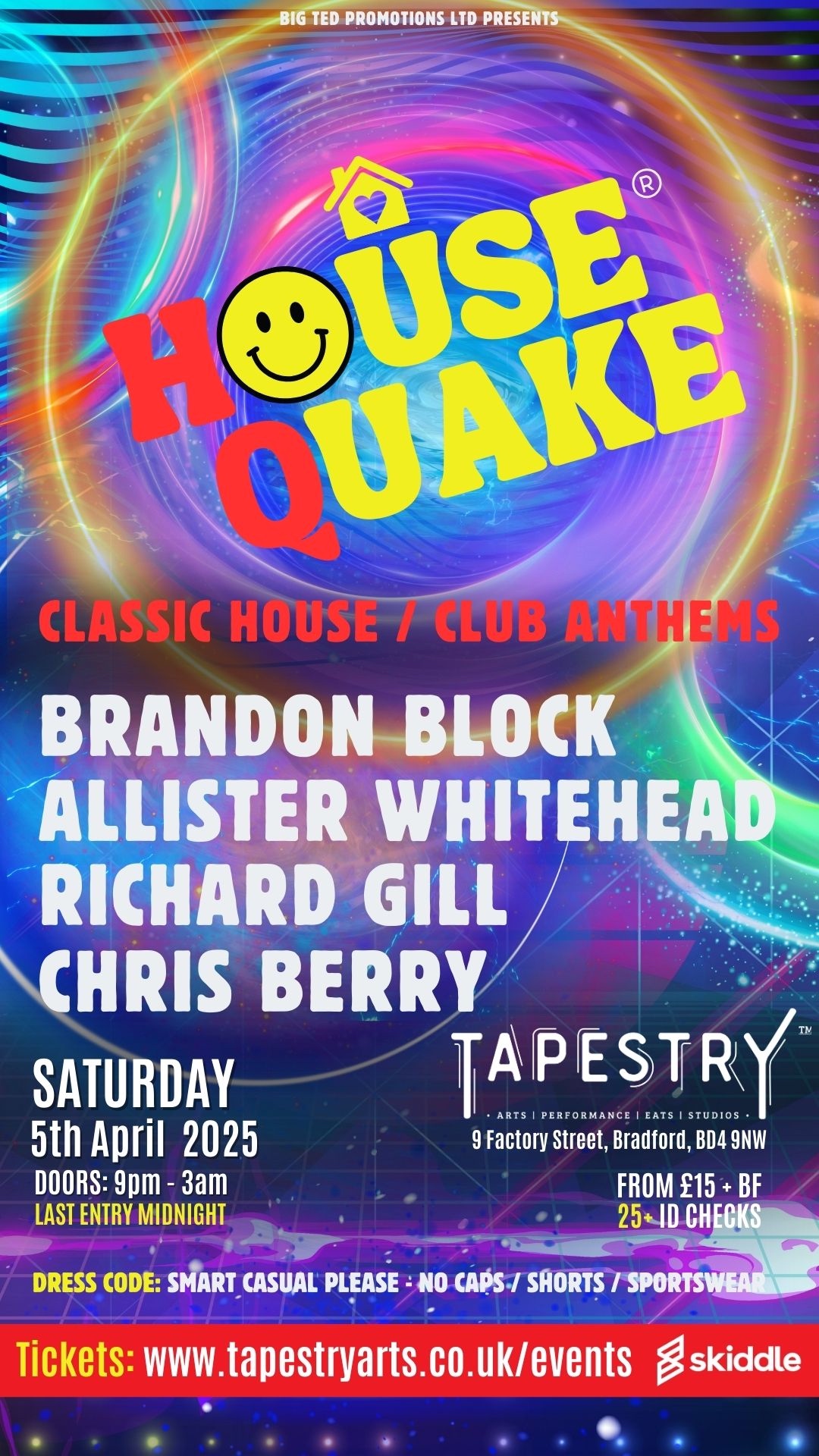 HouseQuake Club Classics & House Anthems – Brandon Block / Allister Whitehead