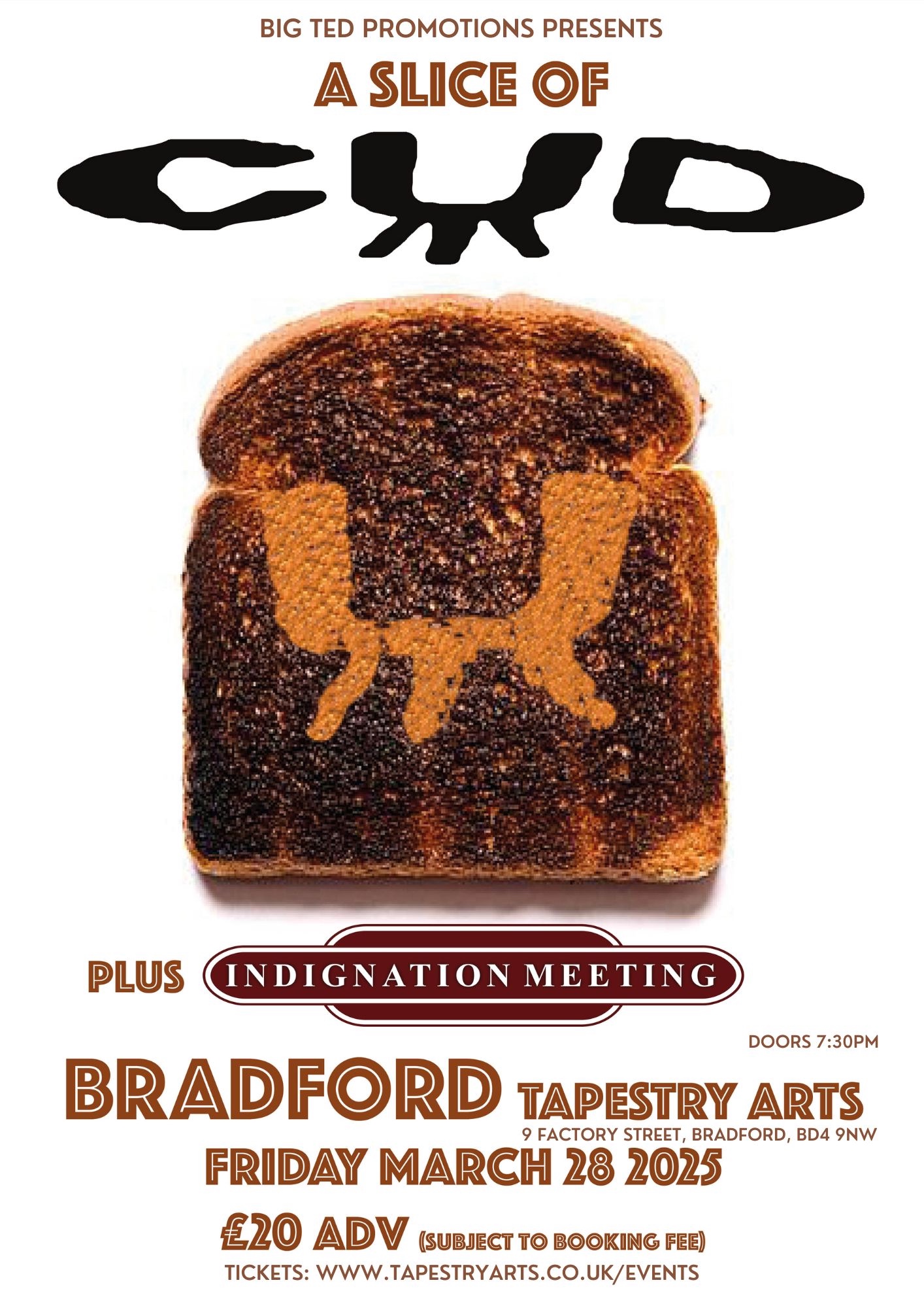 CUD Tapestry Arts Bradford West Yorkshire Leeds Live Music Gigs