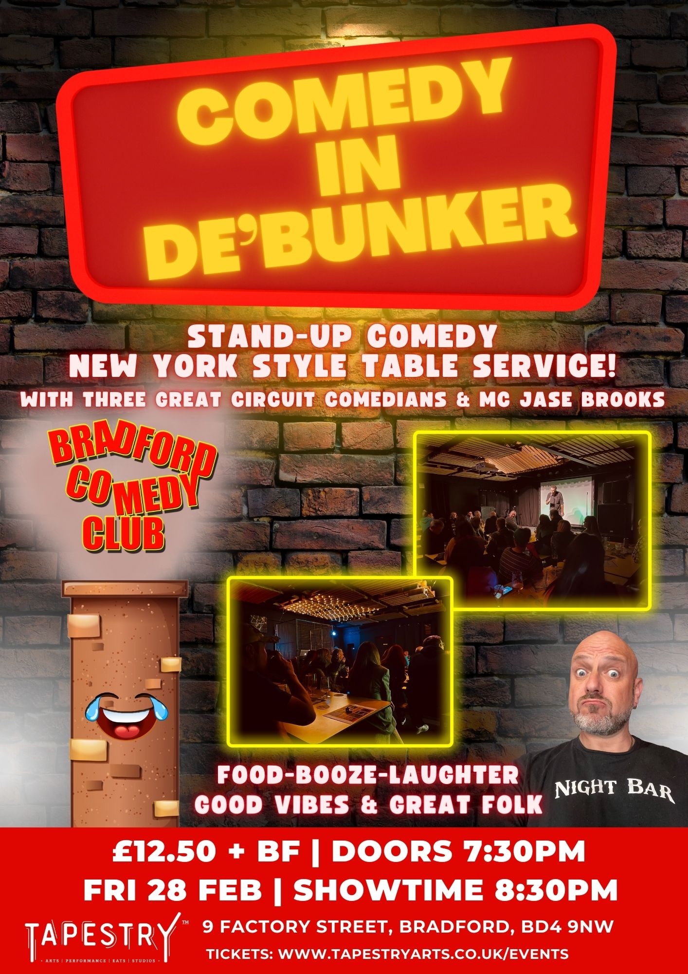 Bradford Comedy Club Stand up comedians night live