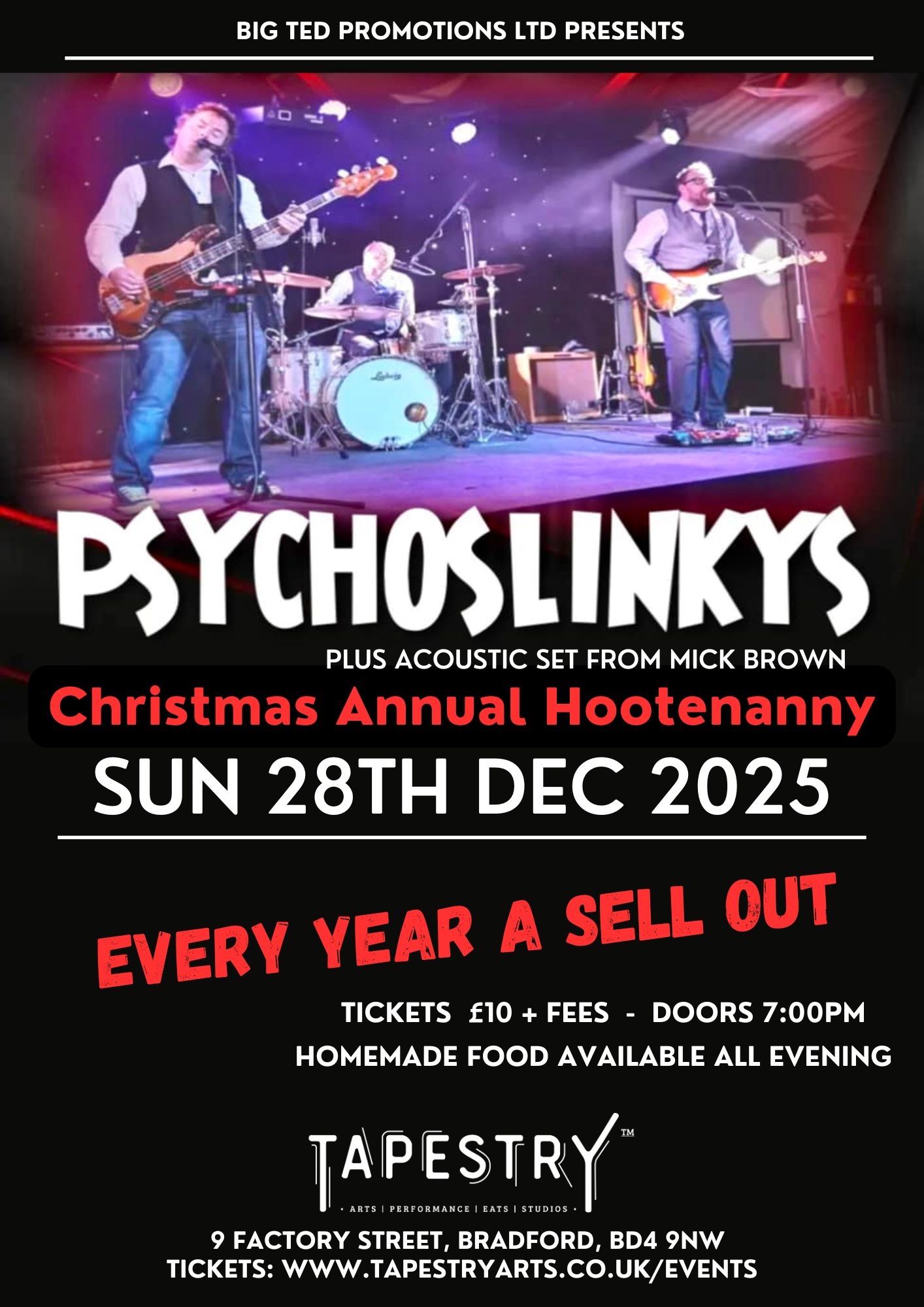 Psychoslinkys bradford christmas show tapestry
